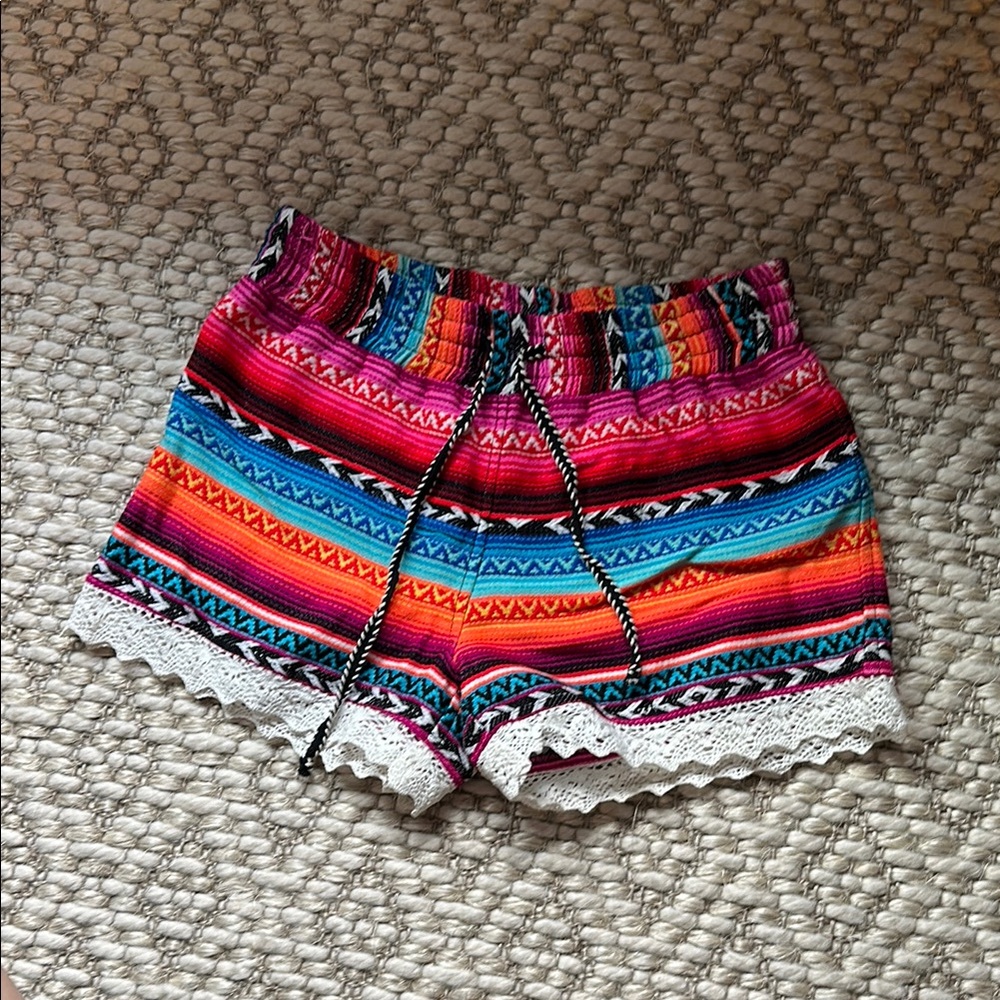 RD Style High Waist Bright Colorful Shorts